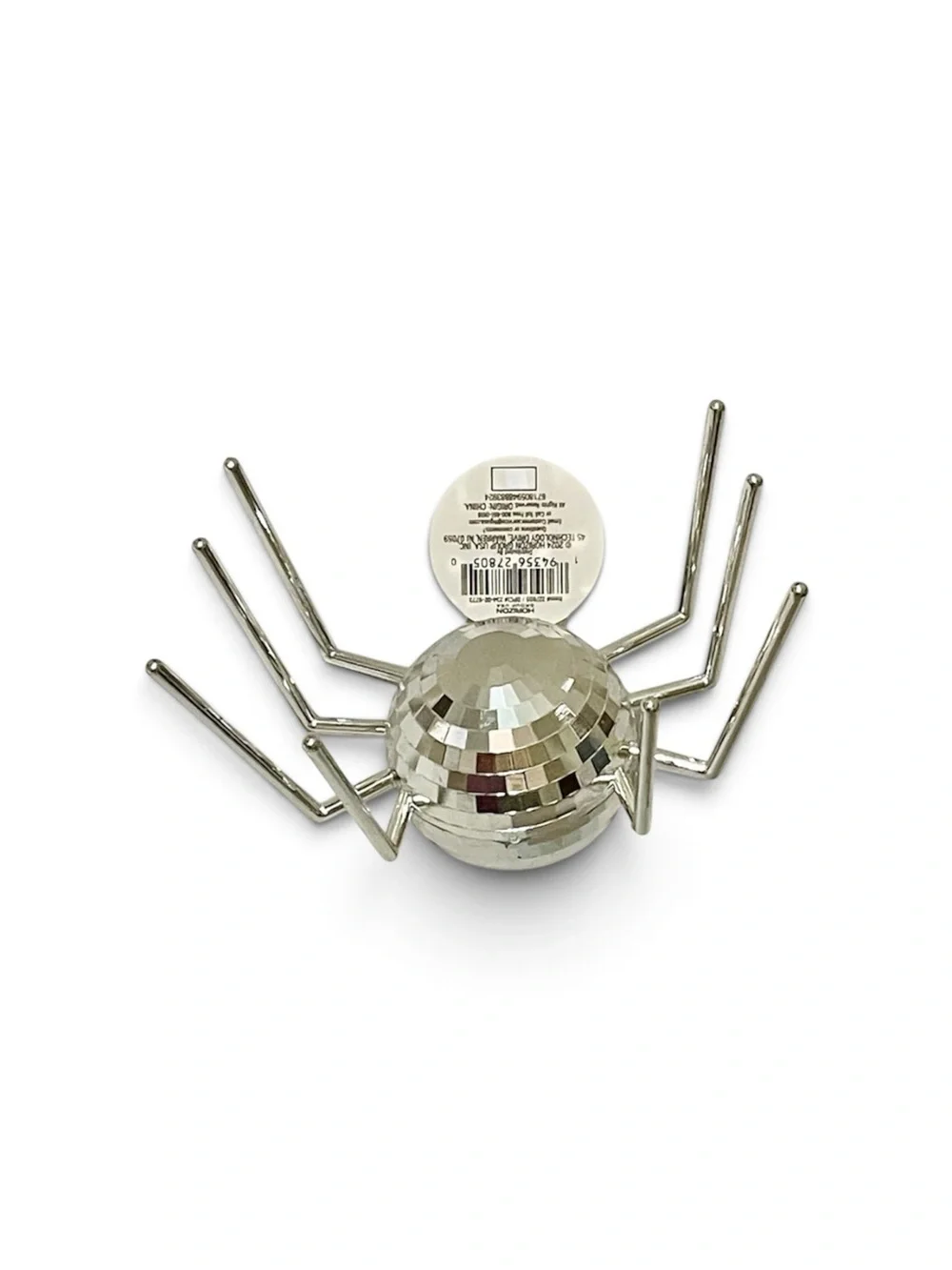 Target Silver Disco Ball Spider Decor - Set of 4